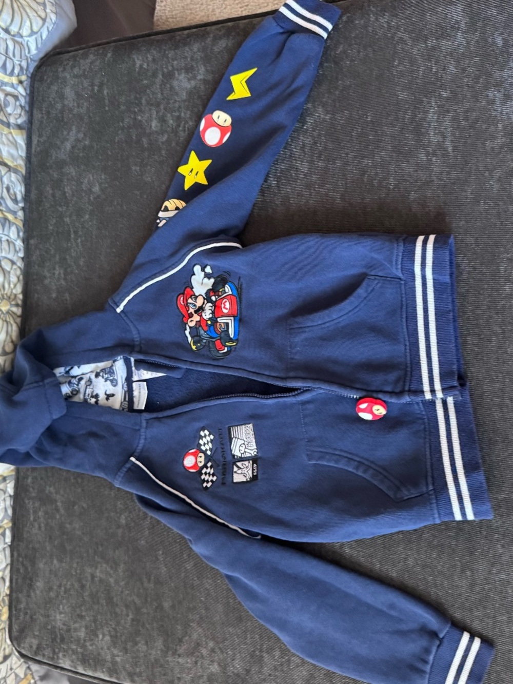 Nintendo Mario Kart Zip Up Hoodie Jacket